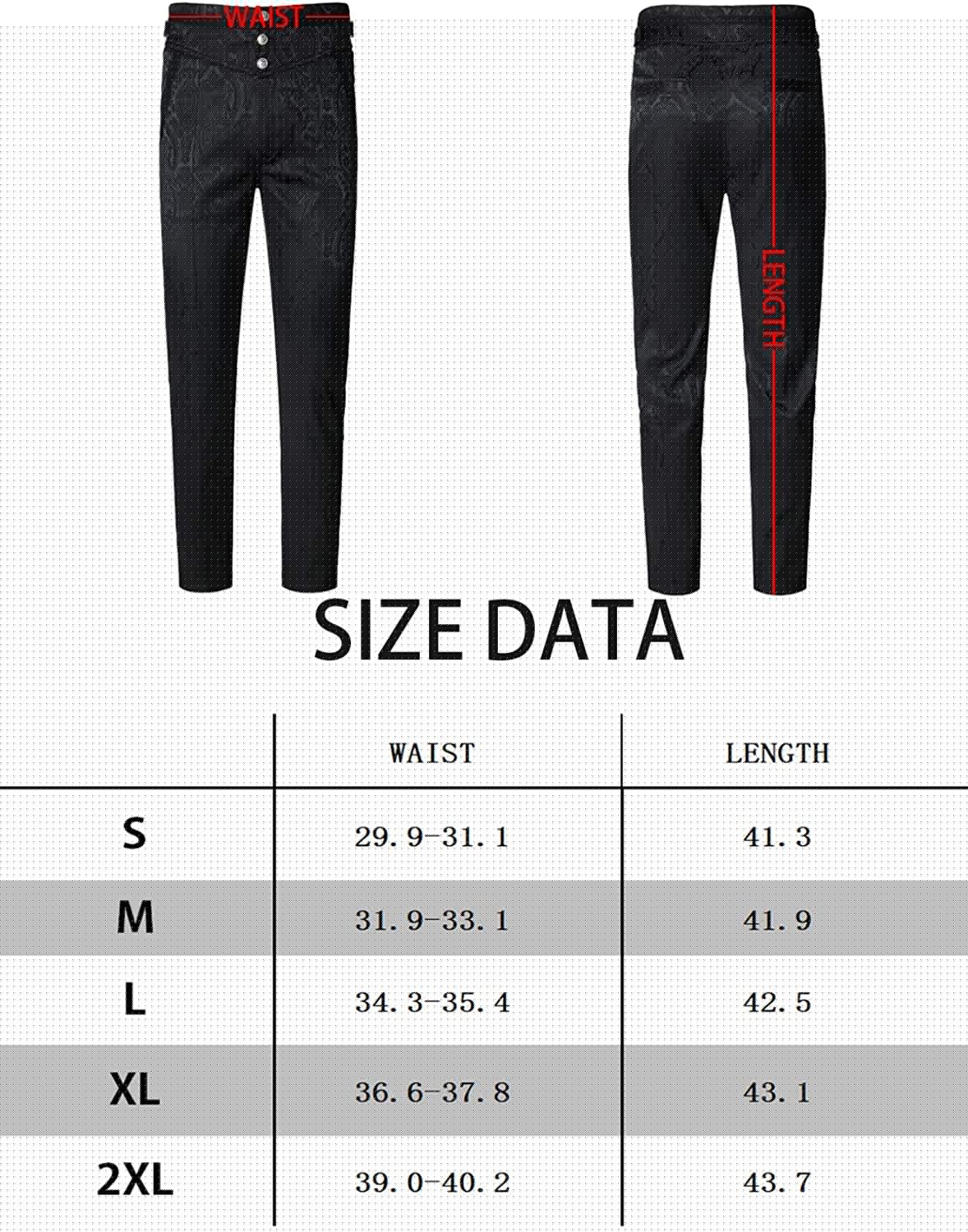 VATPAVE Mens Gothic Pants Cosplay Costume Trousers Steampunk Victorian Pants