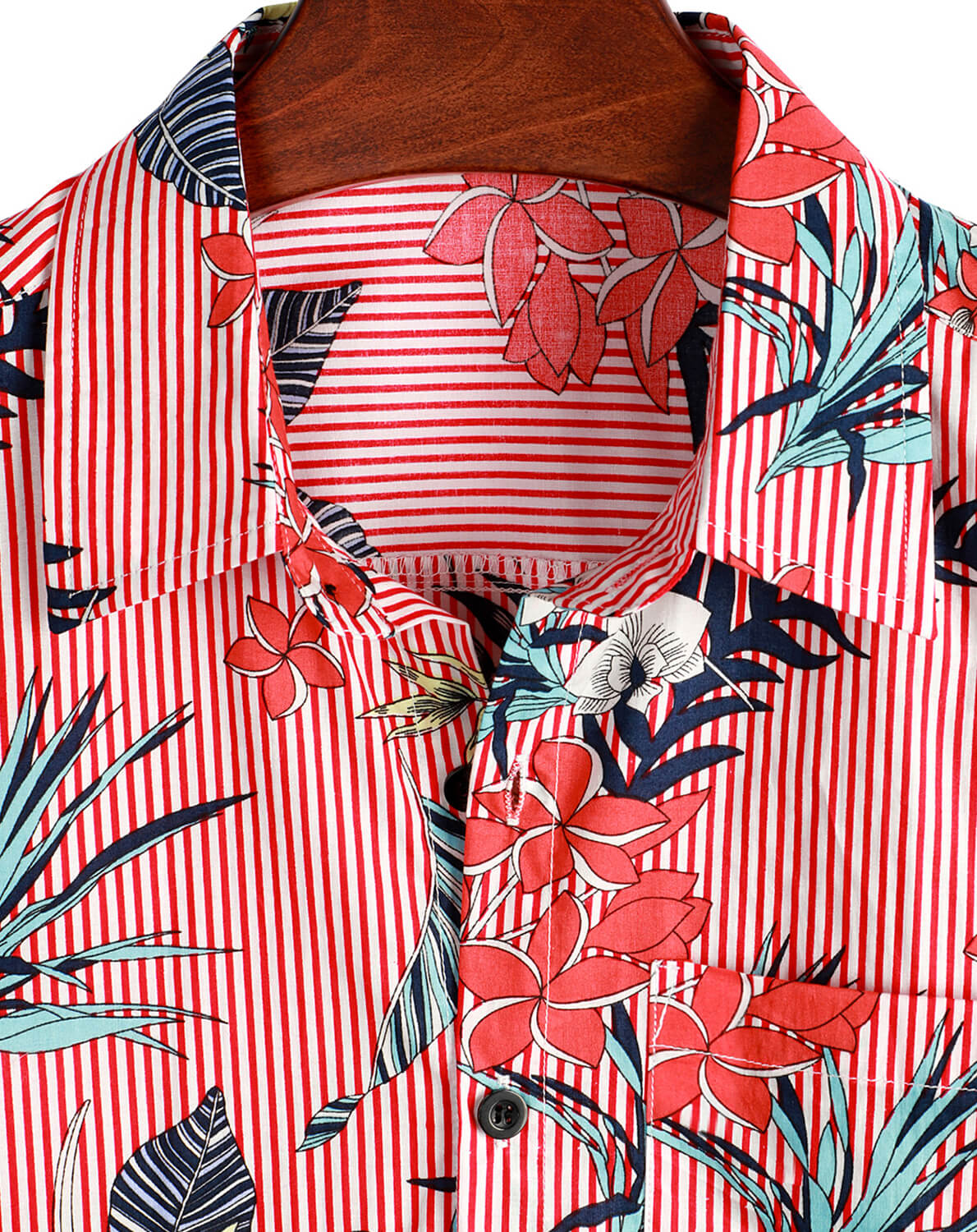 VATPAVE Mens Floral Hawaiian Shirt Casual Button Down Short Sleeve Aloha Beach Shirts