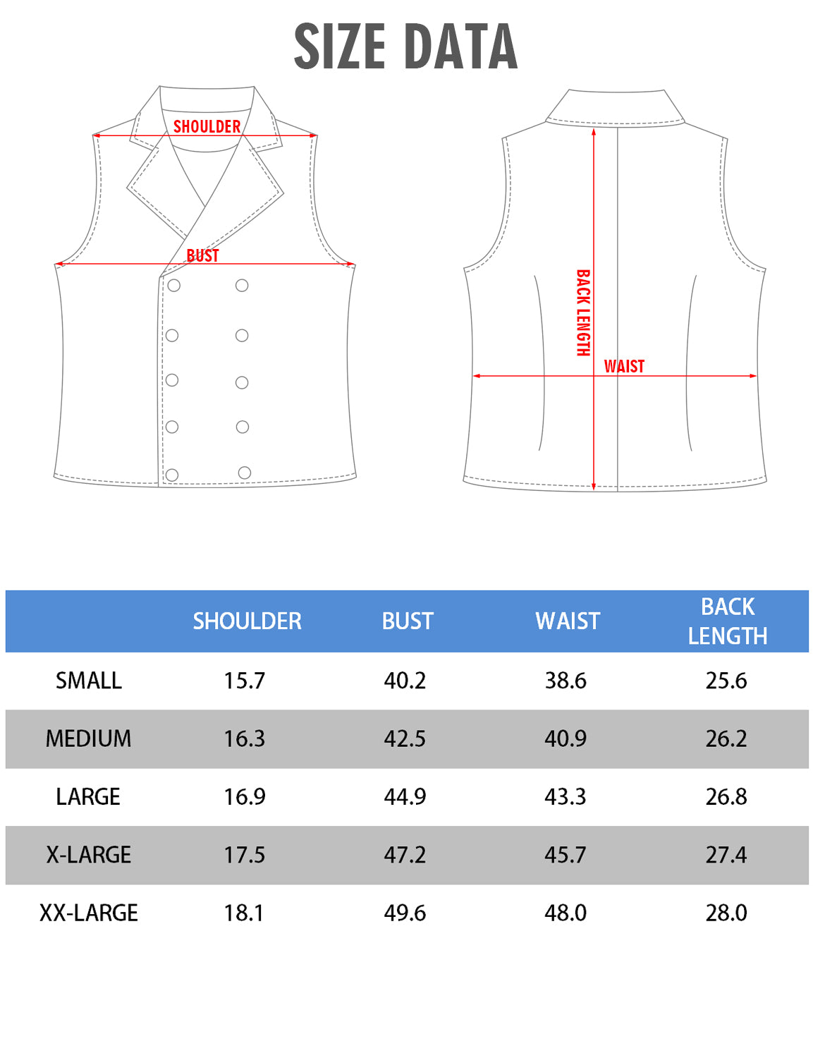 VATPAVE Mens Victorian Double Breasted Vest Gothic Steampunk Waistcoat