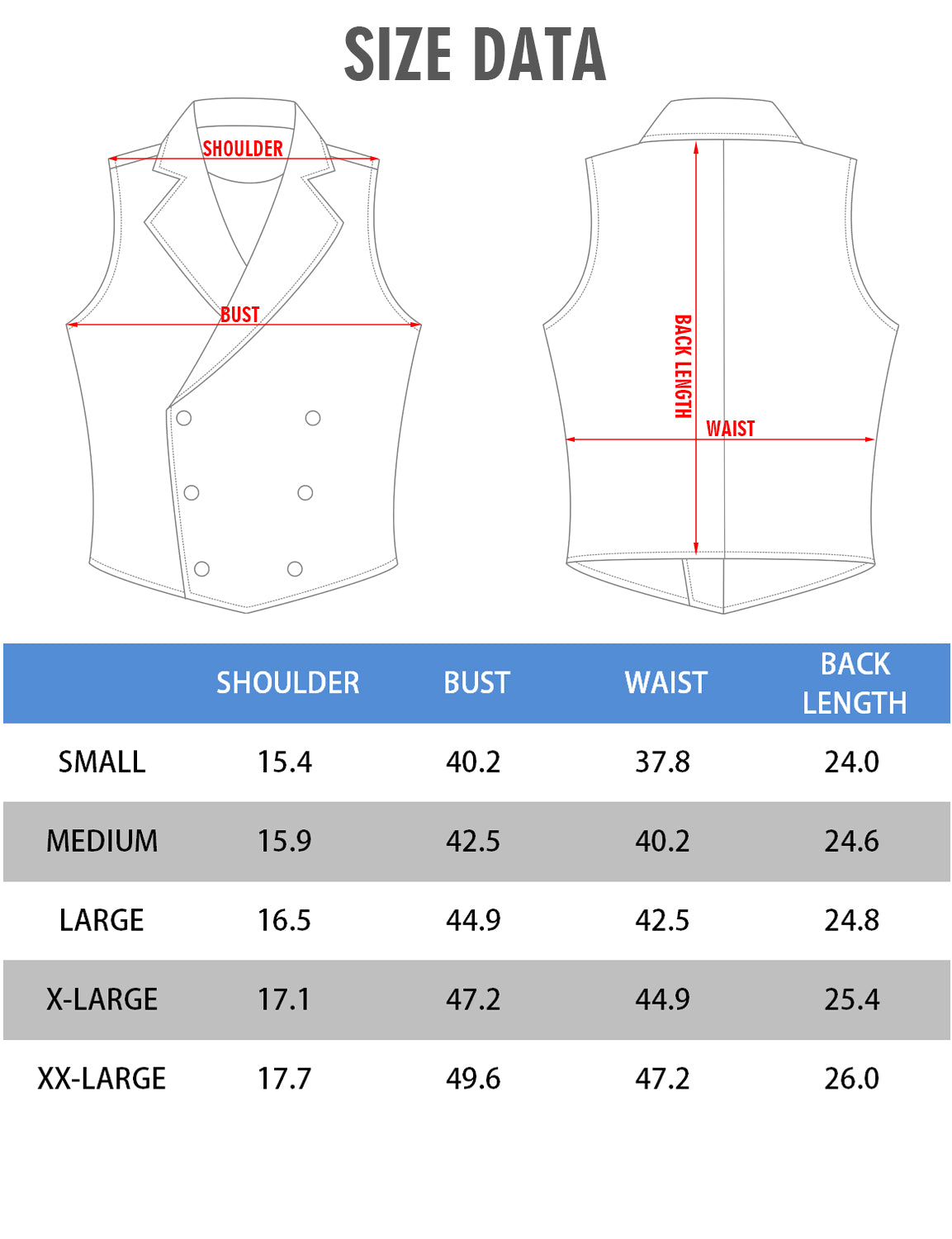 VATPAVE Mens Victorian Double Breasted Vest Gothic Steampunk Waistcoat