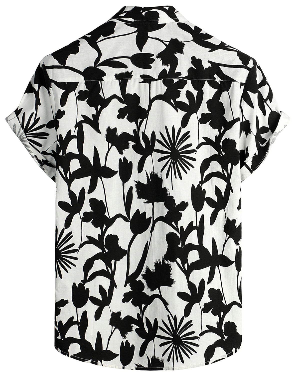 VATPAVE Mens Hawaiian Shirts Button Down Short Sleeve Beach Shirts Sui